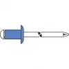 GESIPA slijepa zakovica čelik/čelik 4x8mm plosnata glava raspon hvatanja 2.5-4.5mm (6310443)