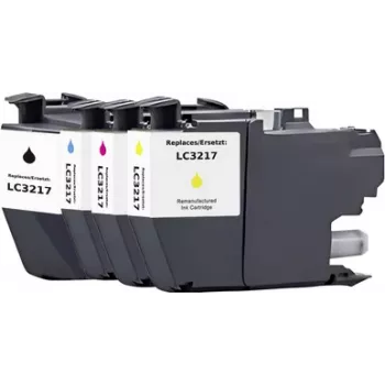 Renkforce RF-6952440 kompatibilno pakiranje tintnih patrona za Brother LC-3217 seriju (crna, cijan, magenta, žuta, 4 komada)