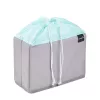 keeeper nea vrećica za voće i povrće, 9 litara, siva/aquamarine, s uzicom, sklopiva, sigurna za hranu, 1 komad 1229562400000
