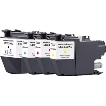 Renkforce kompatibilno kombinirano pakiranje tintnih patrona za Brother LC-3219XL seriju – crna, cijan, magenta, žuta (RF-6954012)