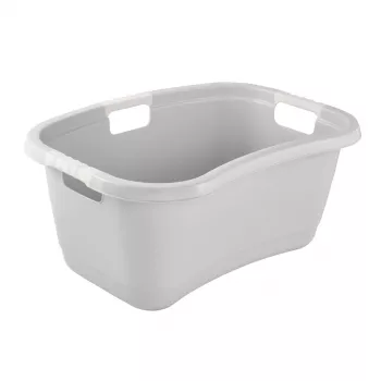 keeeper Janne kada za rublje, Nordic-Grey, 38 L, bubrežastog oblika, Soft-Touch ručke 1078313000000