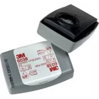 3M filtar za čestice s aktivnim ugljenom, P3R 6038 - 20 komada (10x 2 komada) - potrebna 2 filtra po maski (6038)