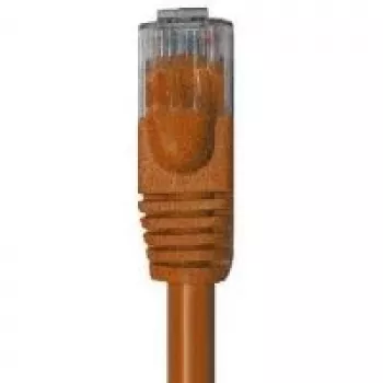 Wentronic Goobay CAT 6 plosnati patch kabel, U/UTP, svijetlosmeđi, 2 m - bakreni materijal (95884)