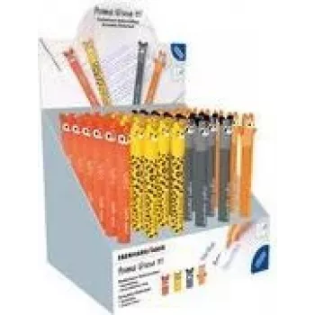 Faber-Castell Eberhard Faber Animal Erase It! gel olovka display, 0,7 mm, plava, brisiva, punjiva, 36 olovaka 560174