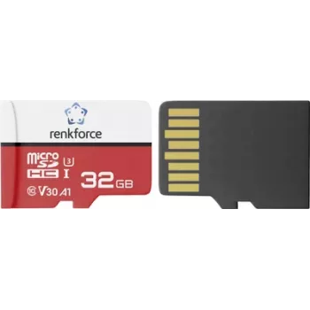 Renkforce RFEmSD32 microSDHC kartica 32 GB A1, V30, UHS-I, sa SD adapterom RF-7488100