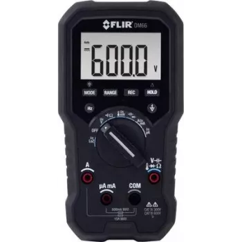 FLIR DM66 digitalni multimetar CAT IV 300 V, CAT III 600 V, True RMS, 6000 counts