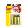 FABER-CASTELL EBERHARD FABER Face Paint Sticks, Short, 6 Colours, High Intensity, Dermatologically Tested, 1 Set (579106)