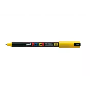 POSCA PC-1MR lak marker žuti 0,7 mm ultra tanki okrugli vrh pigmentna tinta na bazi vode vodootporna bez mirisa 1 komad PC1MR J