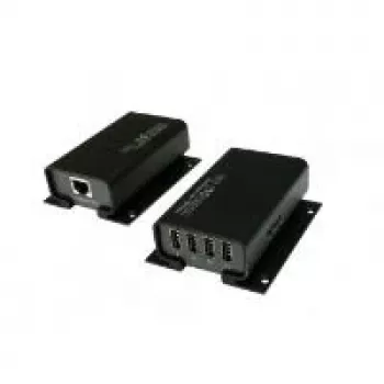 EXSYS EX-1444 4-portni USB 2.0 Cat.5/6 produživač, do 100 m
