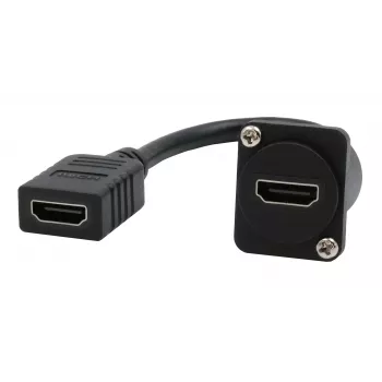 EXSYS EX-49163 D-tip HDMI kabel adapter, utičnica na utičnicu, 20 cm