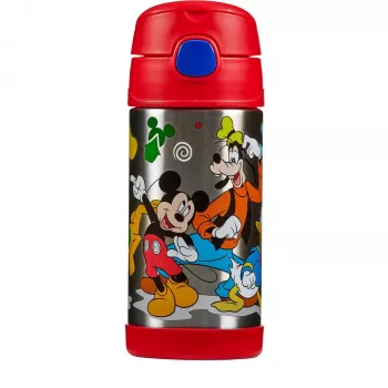 THERMOS FUNTAINER izolirana boca sa slamkom, Disney Mickey, 0,35 L, nehrđajući čelik, PP poklopac 4113.411.035