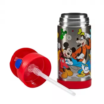 THERMOS FUNTAINER izolirana boca sa slamkom, Disney Mickey, 0,35 L, nehrđajući čelik, PP poklopac 4113.411.035