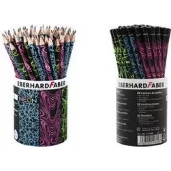 FABER-CASTELL EBERHARD FABER NEON HB grafitne olovke, pakiranje od 72 u okruglom perniku, 2,0 mm olovka, bez drveta 511899