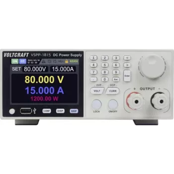 VOLTCRAFT VSPP-1815 laboratorijsko napajanje za ugradnju u stalak, 0-150 V/DC, 0-30 A, 1800 W, programabilno, USB/RS-485/LAN VC-18673200