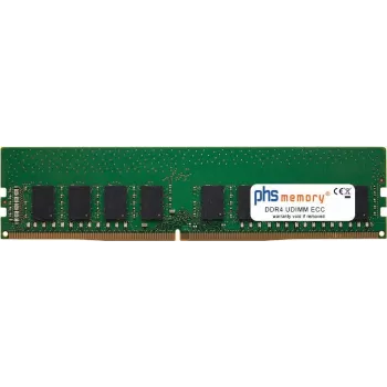 PHS-memory 32GB DDR4 UDIMM ECC 3200MHz PC4-25600-E 288-Pin DIMM 1,2V RAM modul (SP525015)