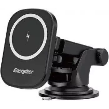 ENERGIZER ECA007 Qi bežični punjač za automobil 15W s automatskim senzorskim držačem, crni