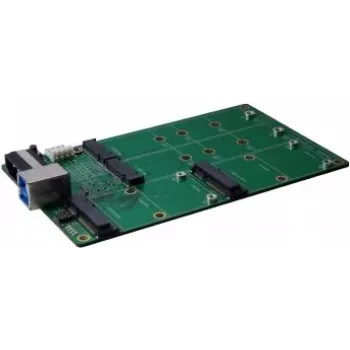 EXSYS EX-3673 USB 3.2 Gen 2x1 na M.2 i mSATA adapterska kartica s USB Type-B utičnicom