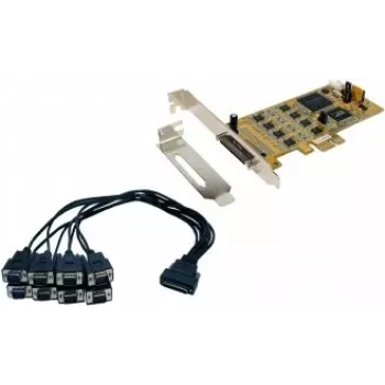 EXSYS EX-45368 PCIe 8S serijska RS-232/422/485 kartica uklj. Low-Profile nosač (SystemBase)
