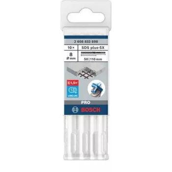 BOSCH PRO SDS Plus-5X svrdlo za udarno bušenje 8x50x110 mm 2608833898