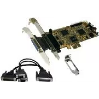 EXSYS EX-44344 2S/2P PCI-Express Multi-I/O kartica s Octopus kabelom, RS232 i IEEE1284