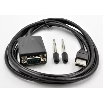 EXSYS EX-1311-2IS USB 2.0 na RS-232 serijski adapter s FTDI FT232RL čipsetom, 921,6 Kbps, DB9 utikač, 0,8 m kabel