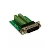 EXSYS EX-49010 adapter 15-Pin D-SUB utičnica na 16-Pin vijčani terminal, zeleno-srebrni