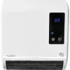 Nedis HTBA20WT keramički grijač ventilatora 1500 W, bijelo-sivi, za do 20 m²