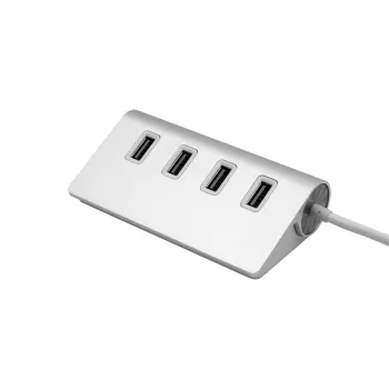 EXSYS EX-1134-2 USB 3.2 Gen 1 4-portni hub s USB-C kabelom i USB-A adapterom