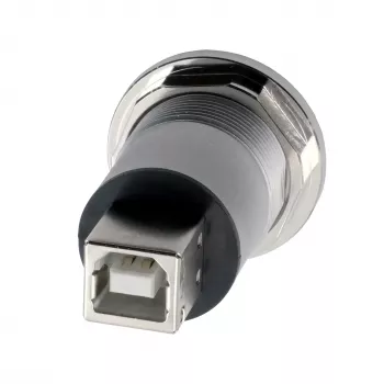 EXSYS EX-49192 metalni USB 2.0 Type-B utičnica na utičnicu ugradbeni adapter