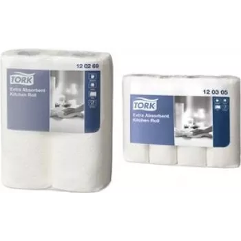 Tork 120305 Kitchen Towel, Pack of 4 Rolls