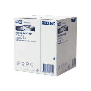 Tork Premium rola za poliranje i čišćenje, 1-slojna, bijela, 171 m, netkani materijal, za W1/W2/W3 dozatore, 1 rola (197270)