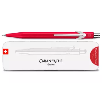CARAN D'ACHE 844 Colormat-X mehanička olovka, 0,7 mm, crvena 844.585