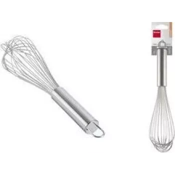 Metaltex Chef Line Stainless Steel Whisk 250 mm, 12 Wires, Professional Quality 133025000