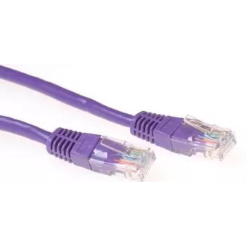 ACT IB4715 Cat5e U/UTP mrežni patch kabel, RJ45, ljubičasti, 15 m