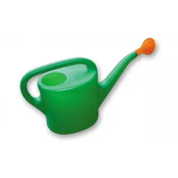 Bradas kanta za zalijevanje 5 litara zeleno/narančasta čvrsti PVC s ergonomskom drškom i dugim izljevom KTK05