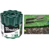 Bradas OBFG 0915 rub za travnjak, zeleni valoviti, 150 mm visine, 9 m dužine, vremenski otporna plastika
