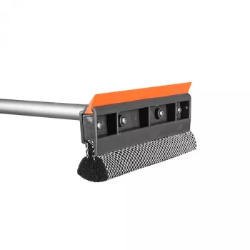 Bradas ES2110 teleskopski čistač auto stakala sa spužvom i gumenim brisačem, 600-950 mm, 200 mm širina spužve