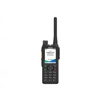 Hytera HP785G BT V1 VHF digitalna/analogna ručna radijska postaja s GPS-om, Bluetoothom, baterijom 2400mAh, stolnim punjačem, antenom i kopčom za remen