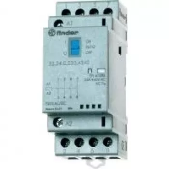Finder 22.34.0.048.4720 modularni kontaktor, 4-polni, 48 V AC zavojnica, 25 A, 3NO+1NC, DIN tračnica