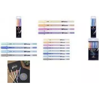 SAKURA Gelly Roll Moonlight Pastel Aurora gel kemijska olovka 0,5 mm fluorescentno zelena POXPGBMOO4B