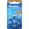 Renata ZA312 cink-zrak baterija za slušne aparate PR41 165 mAh 1,4 V 6 kom ZA312.DP6 0HG