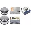 Kangaro K-11000 Chrome-Plated Metal Door Stopper, 100 mm Diameter, 45 mm Height, 1.25 kg