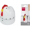 Metaltex Coccodè mehanički kuhinjski timer, dizajn pijetla, crveni, 60 minuta 259228014