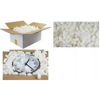RAADHUIS Eco Flo Chips Corn Starch Packing Peanuts, 20 Liter Carton RD-352005