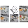 Metaltex Tokyo LAVA držač za kuharice mat crni 352918000