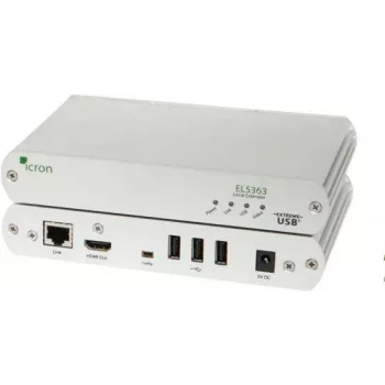 Icron EL5363 KVM produživač 4K30 HDMI USB 2.0 Cat5e/6/7 100 m EU 00-00387