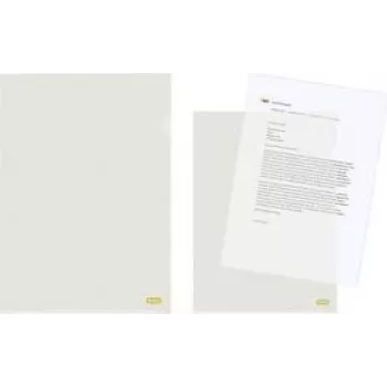 ELBA Recycling košuljica za dokumente DIN A4 0,10 mm prozirna, otvorena gore/desno (pakiranje od 100 kom.)