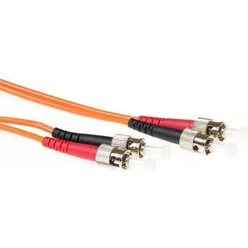 ACT 0,5m LSZH multimode 62,5/125 OM1 optički patch kabel duplex ST/ST (RL1000)