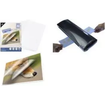 KANGARO K-16009 folije za laminiranje A4 sjajne 250 mikrona (2x125) 216x303 mm - 1 komad