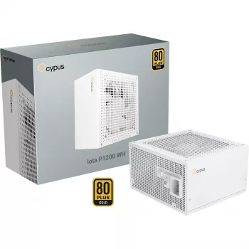 OCYPUS Iota P1200 White 1200W 80 PLUS Gold potpuno modularno ATX 3.0 napajanje